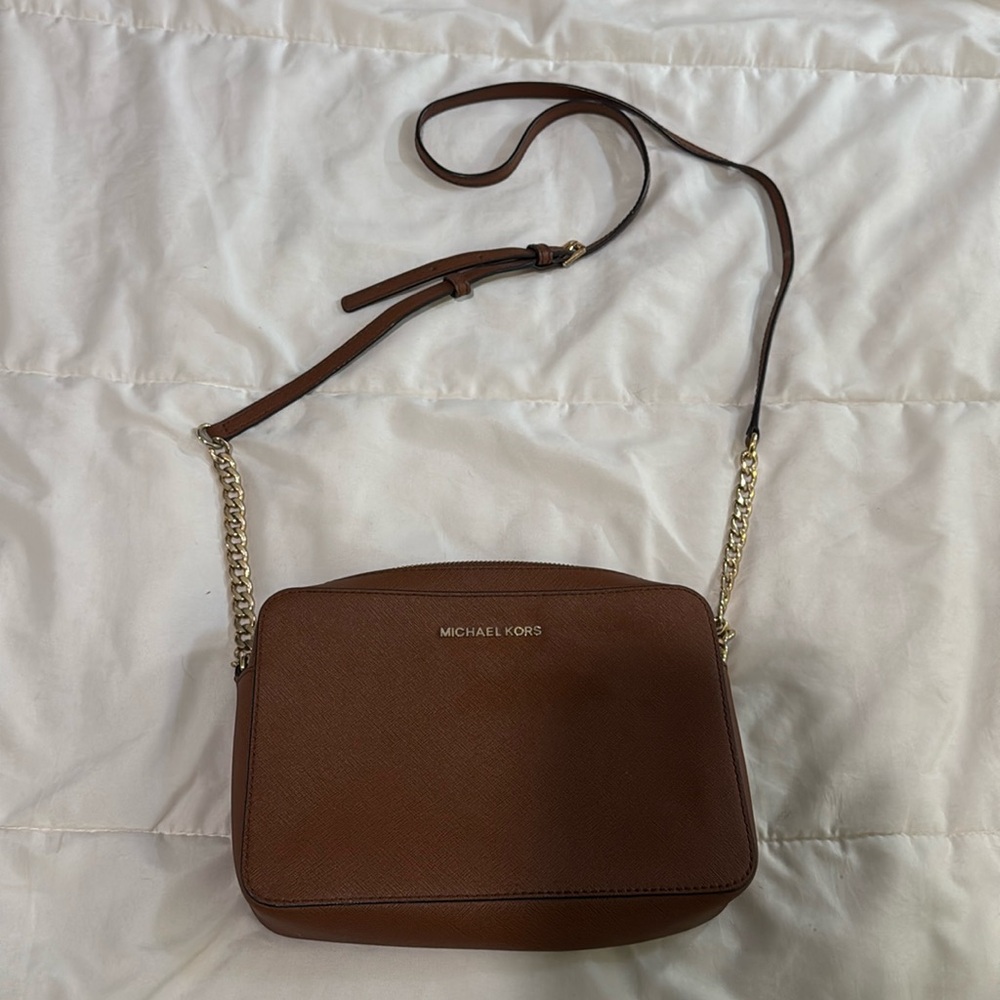 Michael Kors purse brown for woman